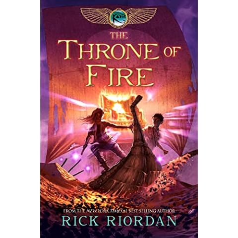 The Throne of Fire (The Kane Chronicles, Book 2) Cover