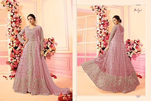 Image of Delisa Indian /Pakistani Wedding Party Wear Ready to wear Anarkali Gown Dress Salwar Suit for Womens LT New