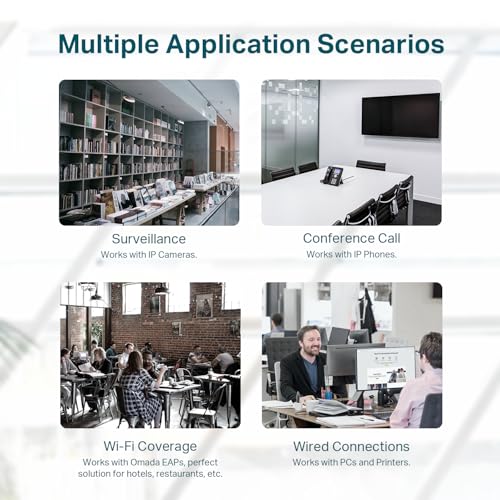 Image of TP-Link TL-SG105MPE | Easy Smart Managed | 4 PoE+ Ports @120W, w / 1 Uplink Gigabit Port | QoS, Vlan, IGMP & LAG | Fanless | PoE Auto Recovery | 3 Year Protection