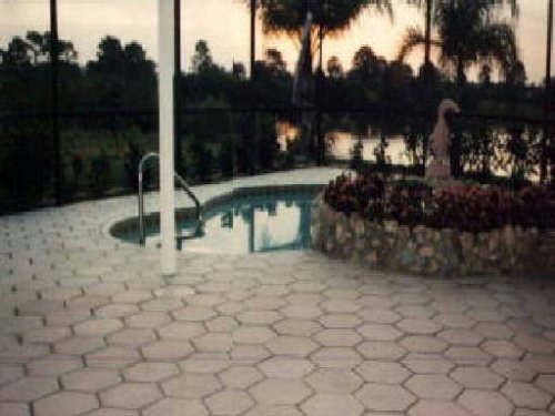 Make Your Own 12x12 Hexagon Paver Tile with Our Mold #1222