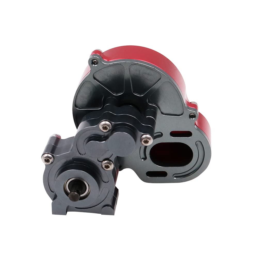 RC Auto Ingranaggi in Metallo RC Centro Scatola Ingranaggi per AX10 SCX10 1/10 RC Crawler Parti di Cuscinetti Auto Accessori di Aggiornamento