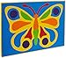 Lauri Crepe Rubber Puzzles - Butterfly