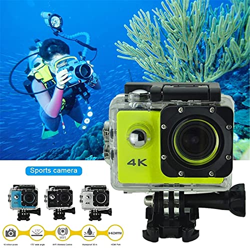 PIG-GIRL Outdoor-Sportkamera, 4K 16MP Ultra-High-Definition Pixel Eingebaute 64G Speicherkarte, 170° wasserdichte Weitwinkel-Sportkamera, klares Bild – Bild 4