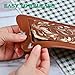 Chocolate Bar Mold Silicone - Candy Bar Molds for Chocolate Break-Apart Silicone Chocolate Molds Protein and Engery Bar Silicone Molds Pack of 4