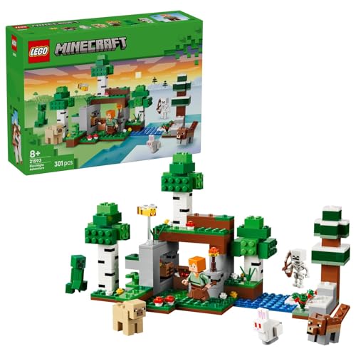 Image of LEGO Minecraft First Night Adventure Building Toy - Pretend Play Set - Gaming Merchandise - 21593