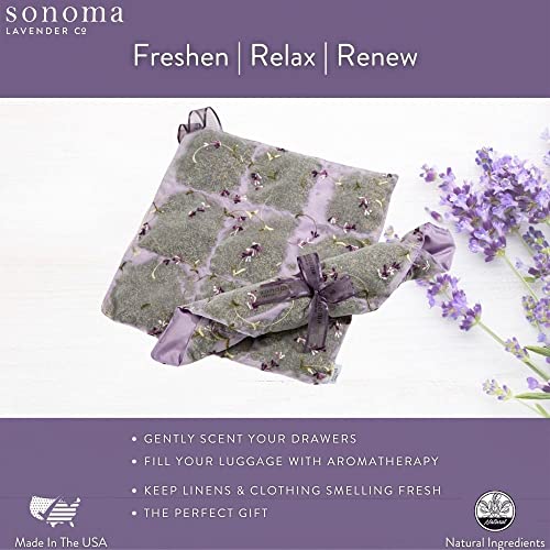 Sonoma Lavender Sachet para Cajones y Closets 12x12 miniatura 2