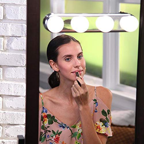 EKANTIK Beauty Bright Instant Vanity Lighting, Dimmable LED Mirror Light with Portable Suction Cups 4
