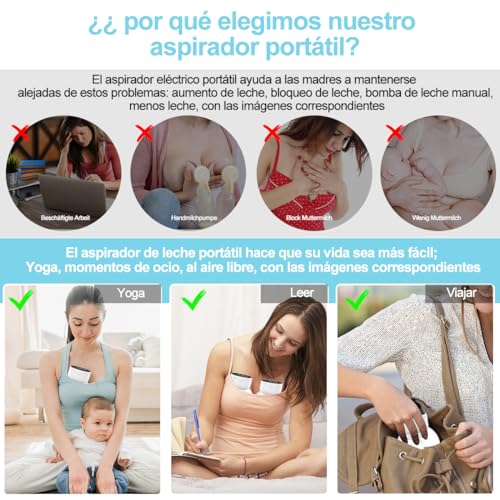Lactancia, Baby Product extractor electrico evenflo Marca WELIKERA (2)