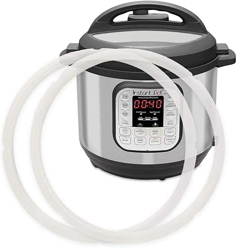 Instant Pot - Anillos de sellado de silicona de 8 cuartos de galón, 8 cuartos de galón, silicona de grado alimenticio para Instant Pot Duo de 8