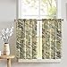 Zen Creative Designs Camouflage Print Tier Window Valance 2 Piece Set Home DÃ©cor Bedroom Nursery Kitchen Window (Desert Camo)