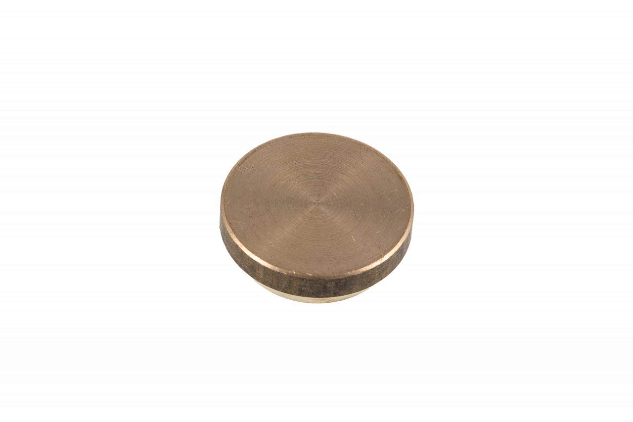 COMAP 33104 22mm Brass Blank Disc - Plumbing Fitting