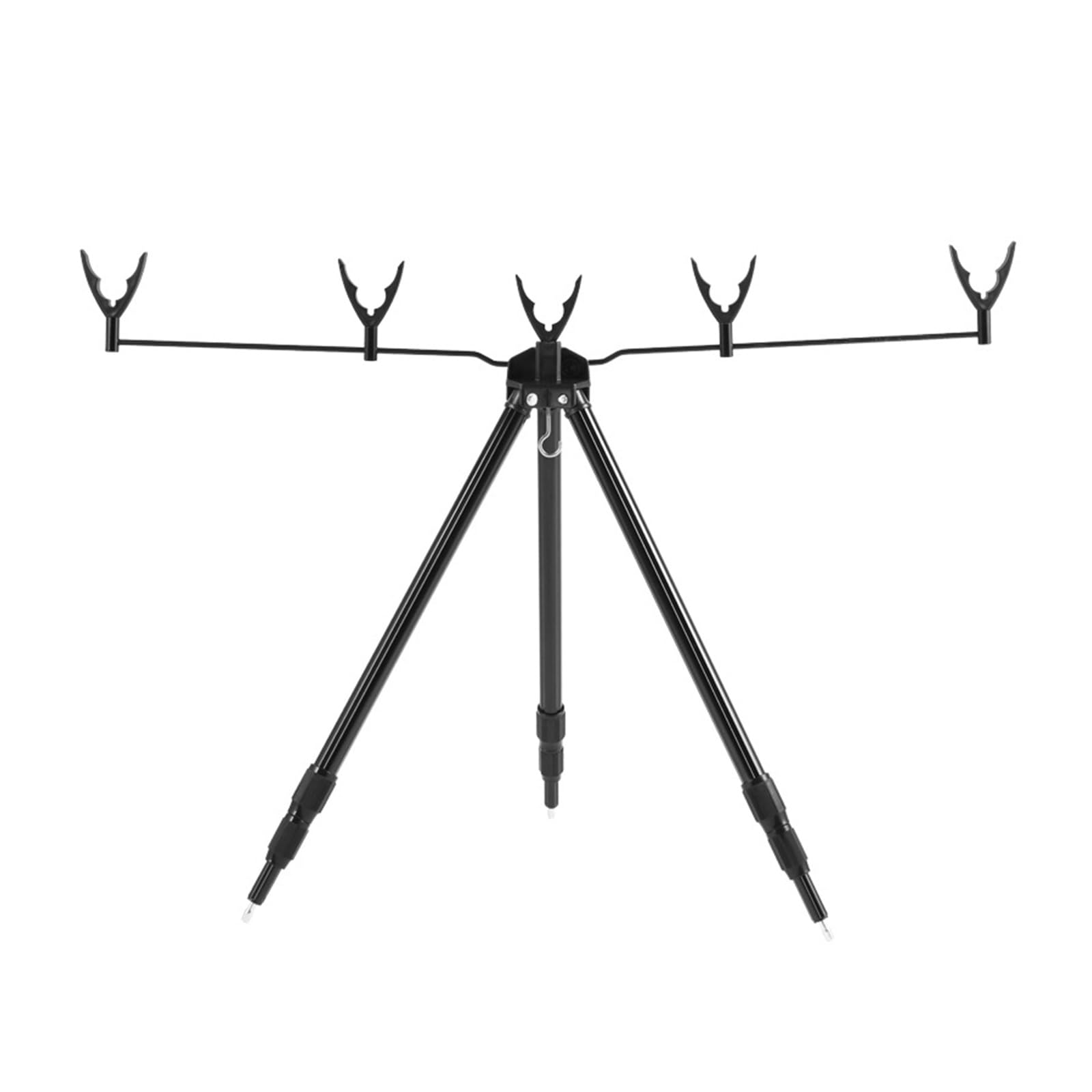 Fishing Rod Holder Tripod Stand and Reservoir Fishing, Aluminum Alloy Rod Rest for Outdoor