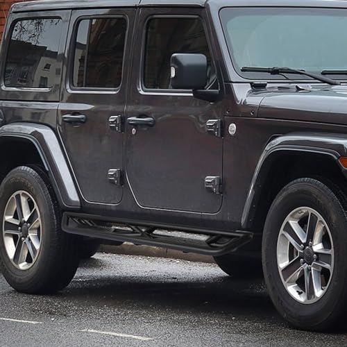 Estribos Laterales para Jeep Wrangler JK 2007-2018, Acero miniatura 3