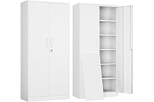 Yizosh 71 Inch Steel Home Office Cabinet