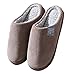 Uninevp Damen-Hausschuhe Winter Pantoffeln Memory Foam Anti Rutsch Pantoffeln Hüttenschuhe Plüsch Warme Paare Slippers Hausschuhe Haushalt Herren Drinnen Geschenk Für MännerRYTEJFES