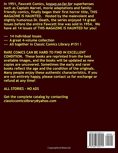The Complete This Magazine Is Haunted - Pt 1: The Fawcett Horror Series in 4 Volumes -- All Stories - No Ads