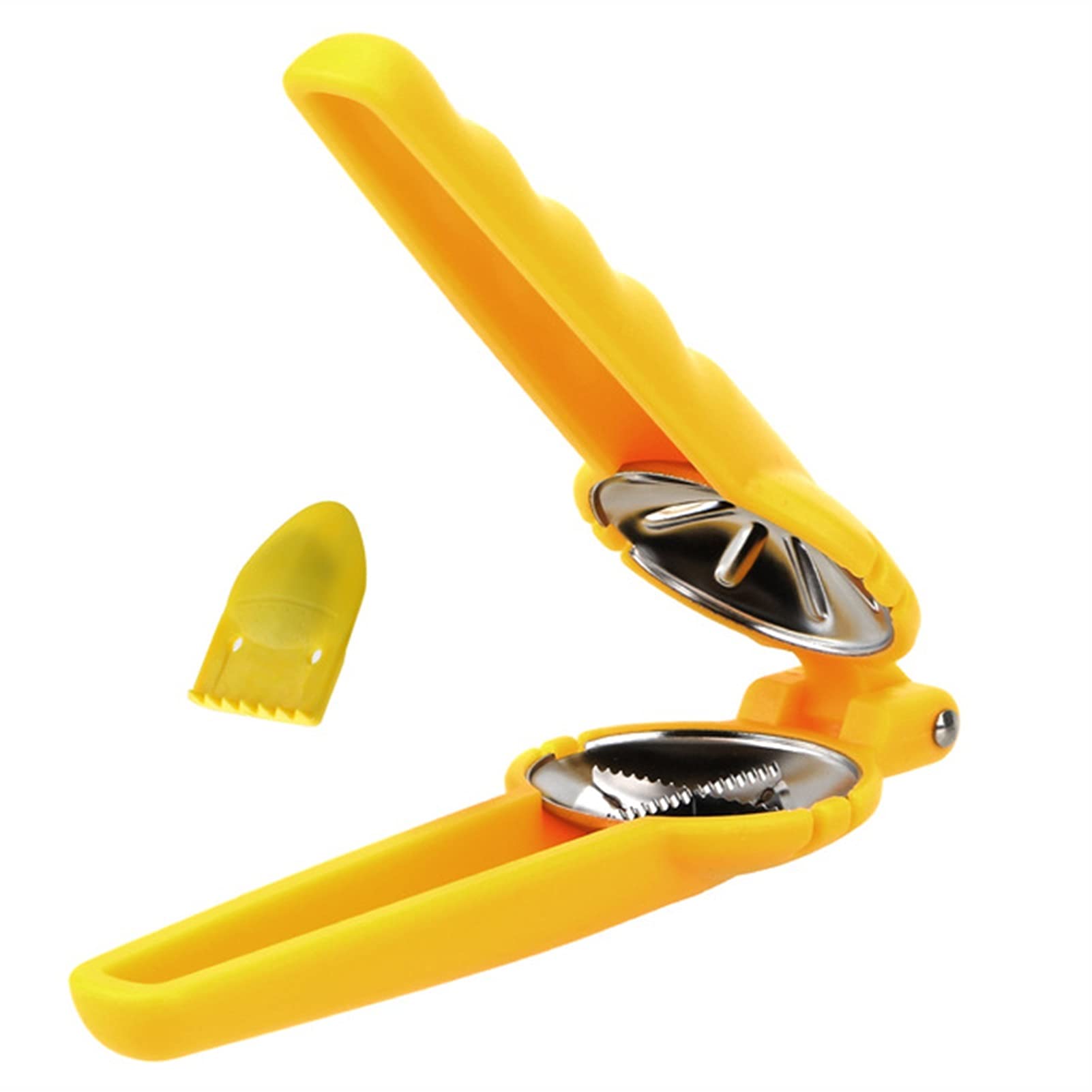 Clip Schiaccianoci, Schiaccianoci Apriscatole del dado Taglierina del castagno del dispositivo di peeling del dispositivo di castagne che castana Raw 2 in 1 Quick Castagna clip in noce Pinze di noce C