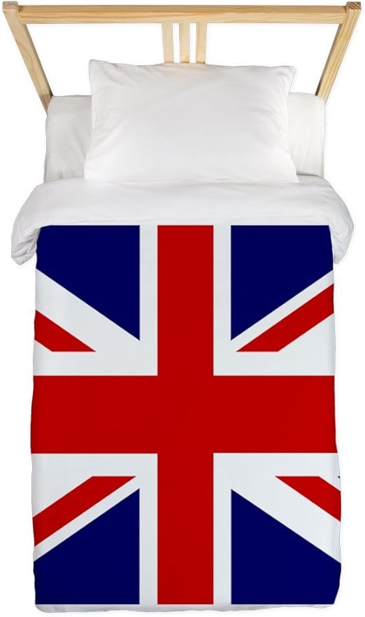 Twin Duvet Cover British English Flag HD Home & Kitchen
