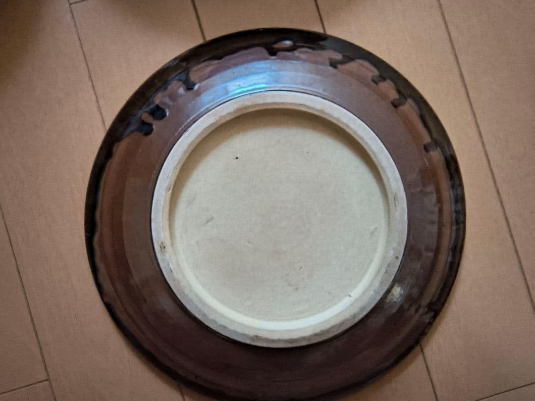 値下げ　【未使用品】小石原焼　飛び鉋 流し掛け 24cm 大皿 【13枚セット】 Amazon.co.jp: 小石原焼 マルダイ窯 飛び鉋 流し掛け 24cm 大皿 13枚