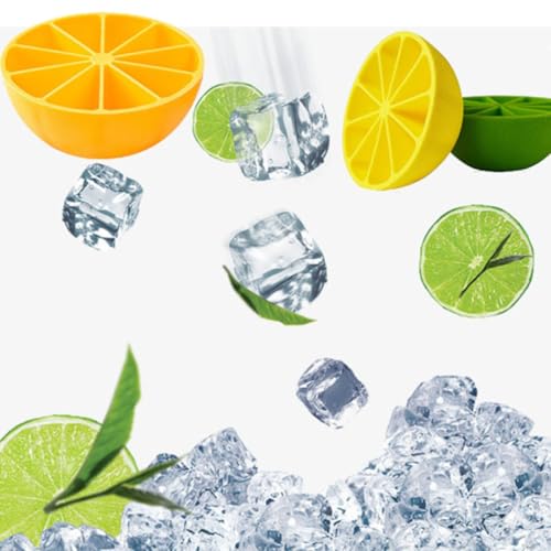 Molde para cubitos de hielo de silicona 2 piezas miniatura 6