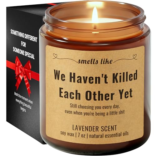 Funny Anniversary Candle Gifts, Hilarious Anniv. Couple Gifts for Him Her Boyfriend...