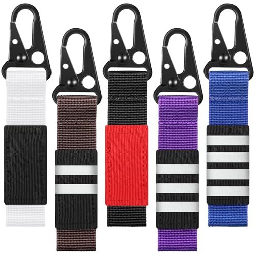 Landical 5 Pcs Jiu Jitsu Keychains BJJ Belt Promotion Gift Brazilian Jiu Jitsu Gift Purple Brown...
