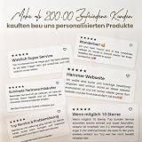 Meinearmbänder Schlüsselanhänger personalisiert aus Edelstahl mit Schwarz/Weiß Bild und Datum - Valentinstag-Geschenk für ihn & sie - Partner Geschenke - Personalisierte Geschenke