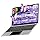 PC Portatile 14" Win 11 Notebook 256 GB ROM Supporta l'espansione SSD 1TB 6GB RAM 2.4G+5G WiFi 1080 FHD BT4.2 USB HDMI con mouse senza fili & adesivi per tastiera Italiana-Silver-FXJ