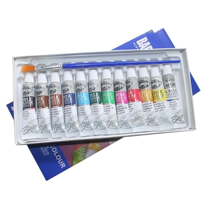 Acrylic Color Set (Acrylic 6ml x 12)