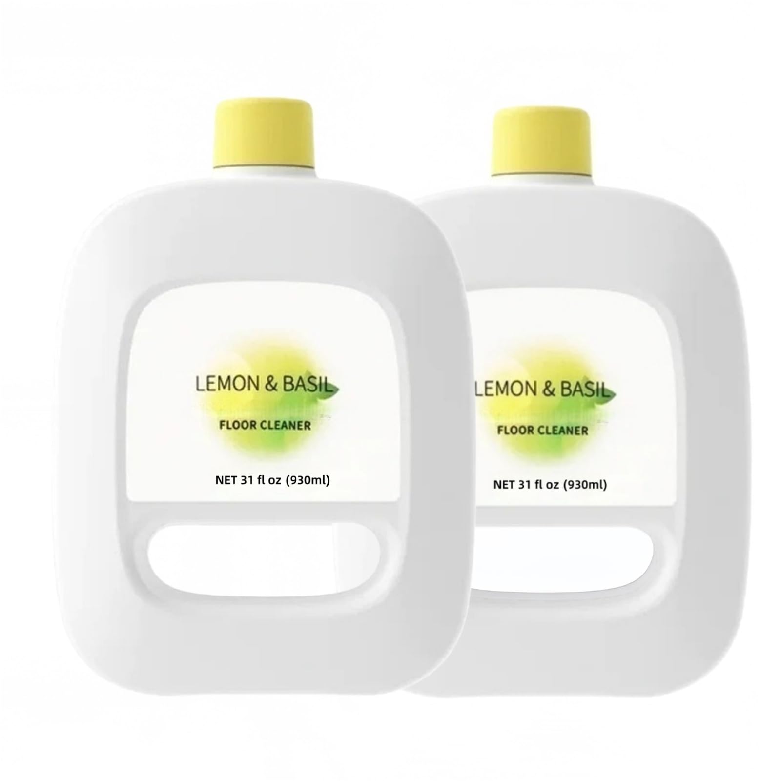 Solución limpiadora multisuperficie for suelos, compatible con Narwal Freo/Freo X Ultra/J4/J3/J2, aroma a limón y albahaca, 930 ml(930mlx2)