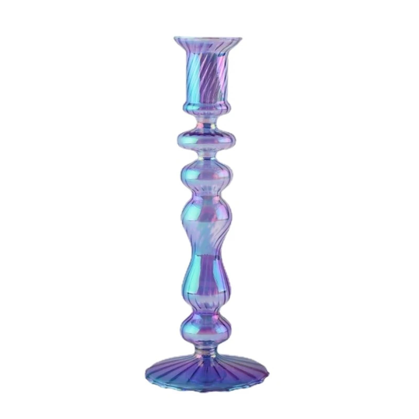 Candle Holders Candlesticks Taper Candle Holders Tall Decoration Party Glass Vase Home Decor Wedding(Style1)