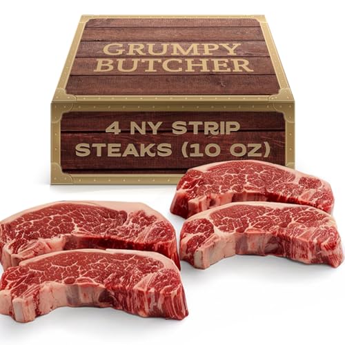 Grumpy Butcher New York Strip Steaks
