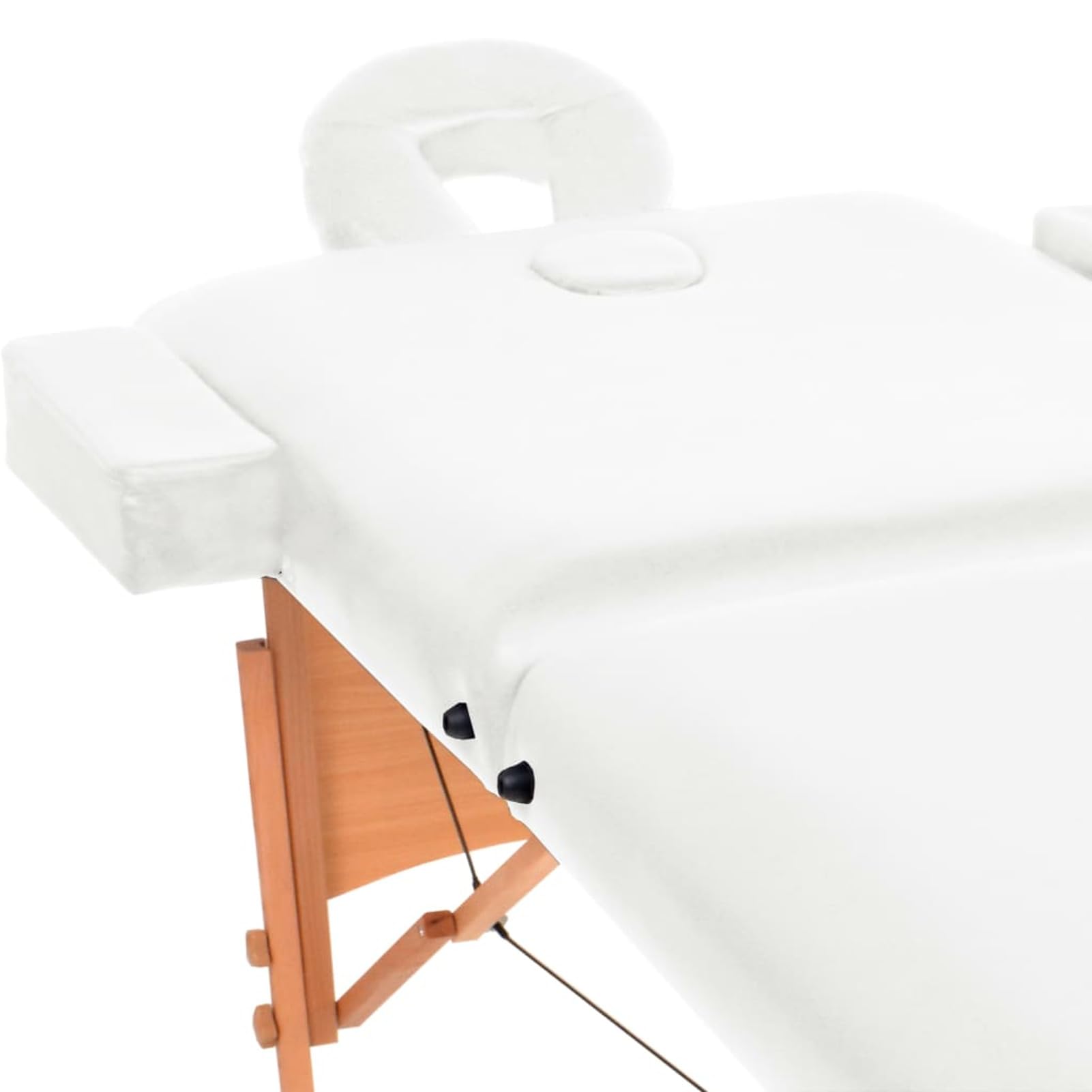 LAPOOH Lettino da Massaggio Pieghevole 2 Zone Spessore 10 cm Bianco,Salute e Bellezza,Cura della Persona,Massaggi e Relax,Poltrone da Massaggio(SPU:110150)