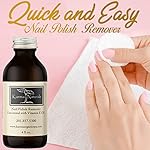 Karma Organic Natural Nail Polish Remover Unscented with Vitamin E Oil - Non Toxic, Vegan, Cruelty Free, Acetone free – Nails Strengthener for Fingernails – 4 fl. Oz. - Image 2