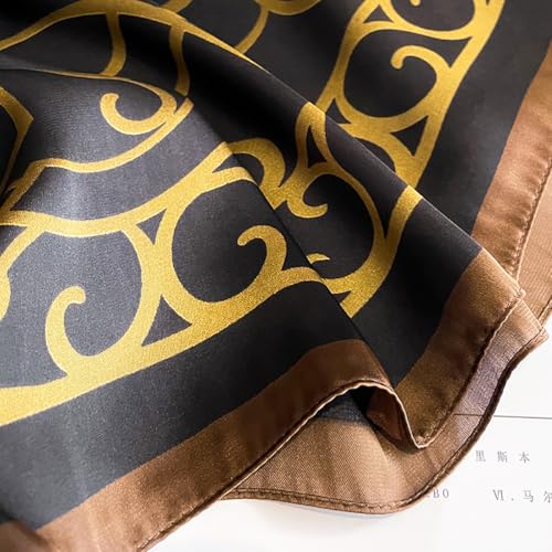 Pokeedioty Scarfs for Women Long Floral Print Scarf Fashion Scaves Head Scarf Lightweight Sunscreen Shawls4