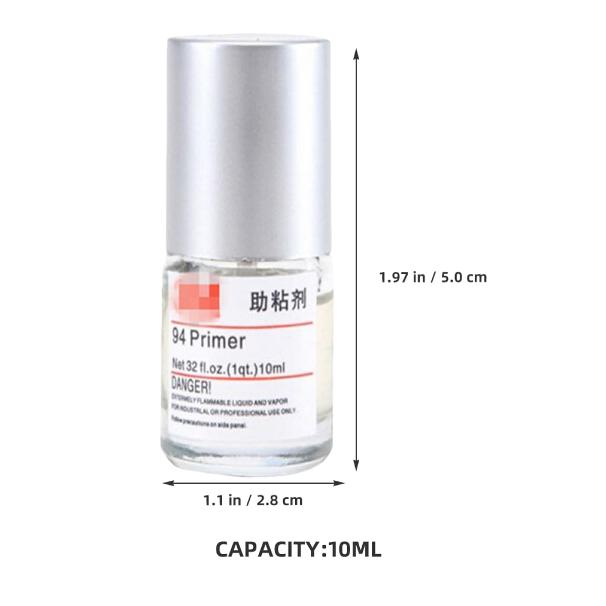 Healifty 4pcs Automotive Adhesion Promoter Adhesion Promoter Automotive Primer for Car Paint Primer Paint Bulldog Paint Primer for Metal Windshield Primer Adhesive Promoter Metal Primer