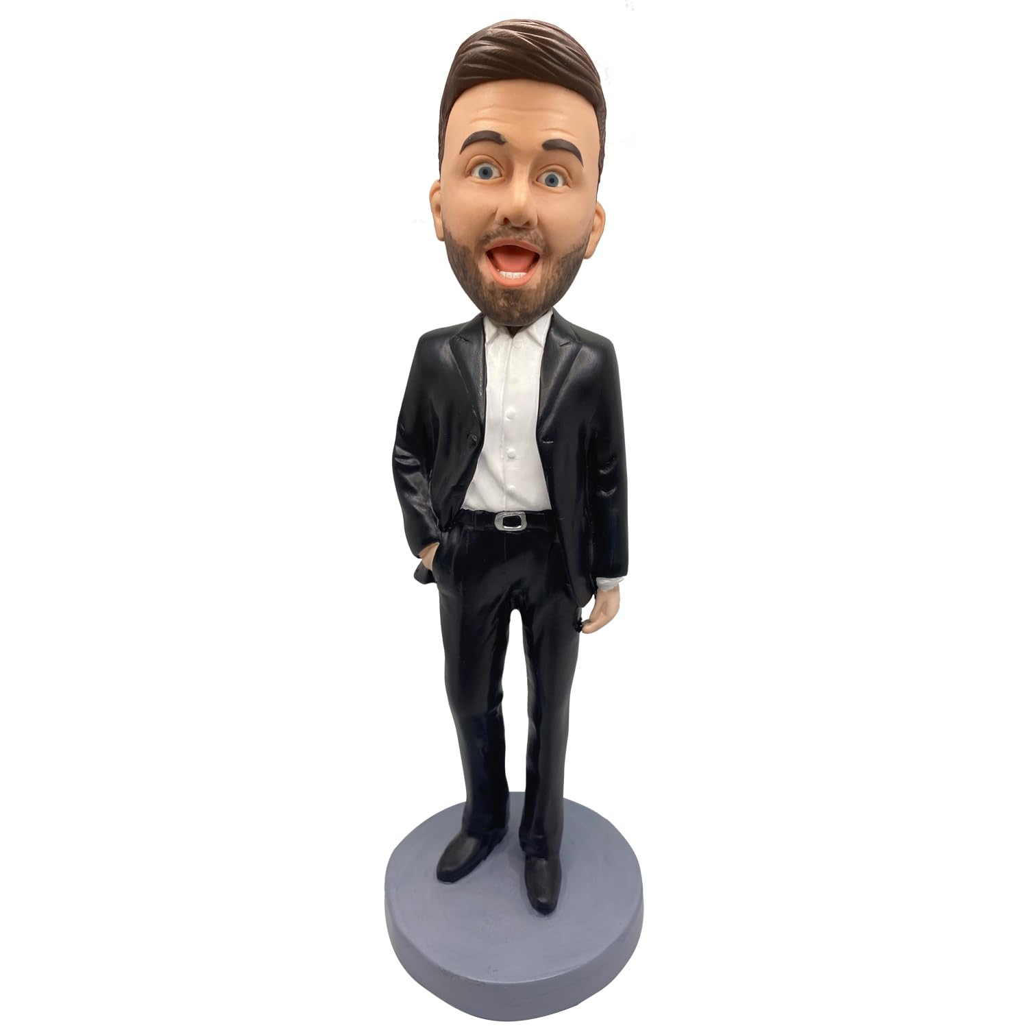 Personalized Bobbleheads Customized Bobblehead, Custom Bobblehead Action Figures Collectible Figurines & Custom Gifts, Handmade to Your Photo-Personalized Bobble Heads for Adults