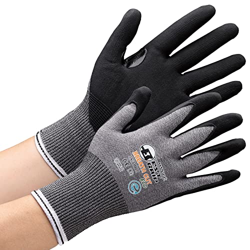 耐切創性手袋 ベストグリップ ブレスカットECO NJJ5359Q 手のひらコーティング グレー S 1双入