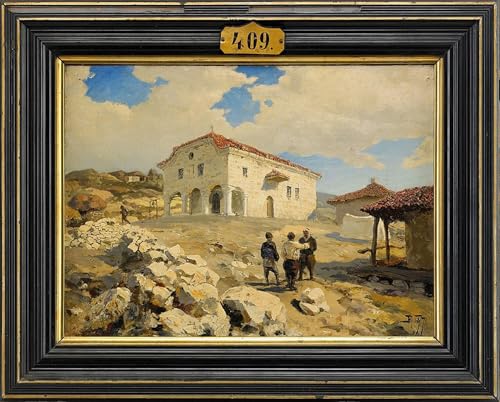 Affiche Arts église Balkans Vasilij Polenov pour habiller un grand mur vide avec élégance