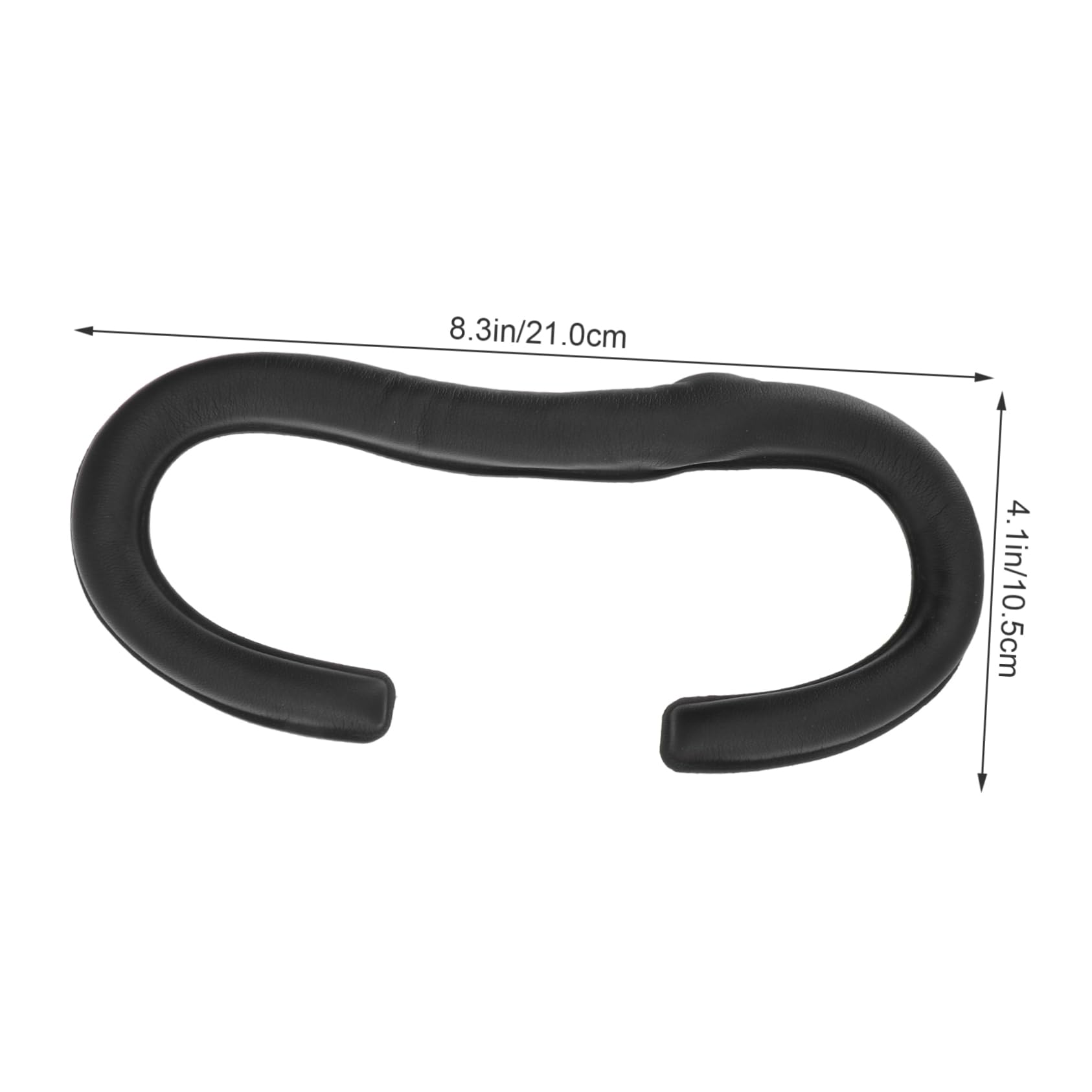 Homoyoyo Leather Comfortable Vr Helmet Pad Foam Pad Replacement for Vr Helmet Eye Patch Non-Blocking Design