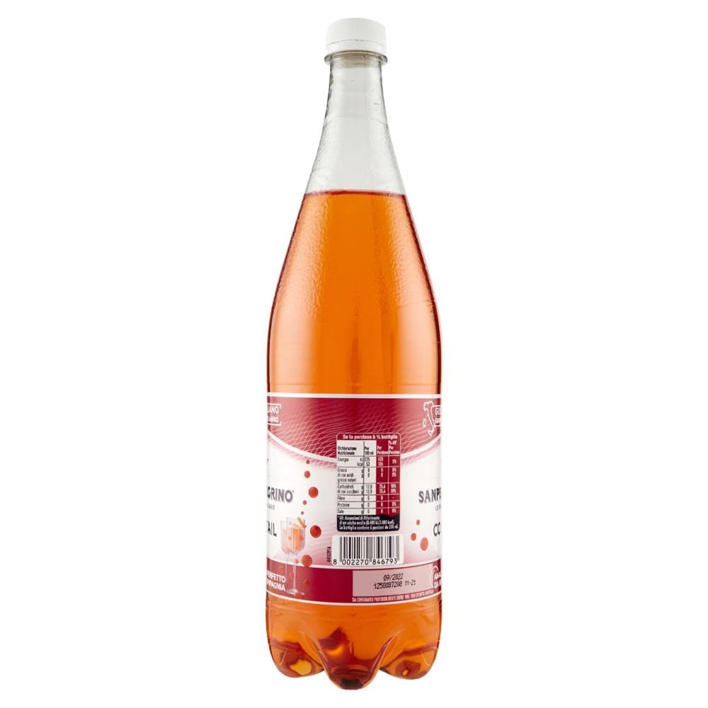 Cocktail Ingwer Bitter Aperitivo PET 1,2 l italienisches Softdrink 12 Stück + Italian Gourmet polpa 400g