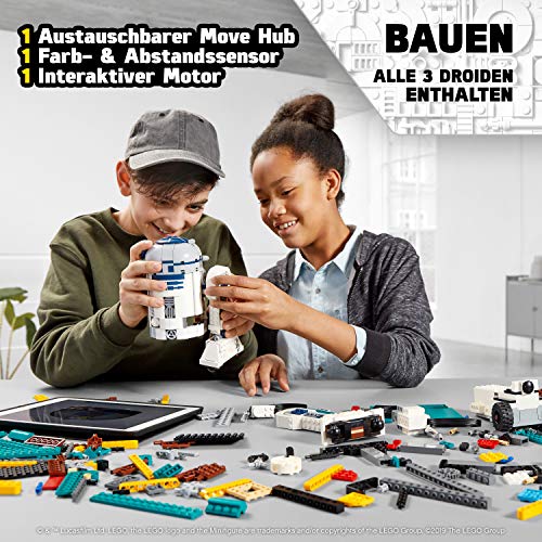 LEGO STAR WARS 75253 Boost Droide, App-gesteuerte und programmierbare Roboter, Programmierset für Kinder… LEGO STAR WARS 75253 Boost Droide, App-gesteuerte und programmierbare Roboter, Programmierset für Kinder…