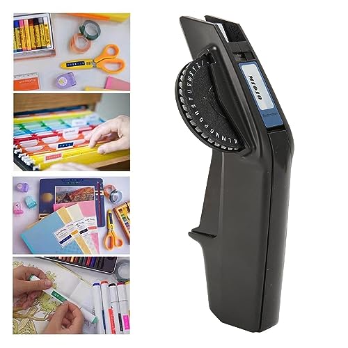 Etiquetadora en relieve 3D portátil con cintas de impresión manual para organizar manualidades 4