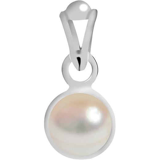 Certified Pearl Silver Pendant 5.5cts