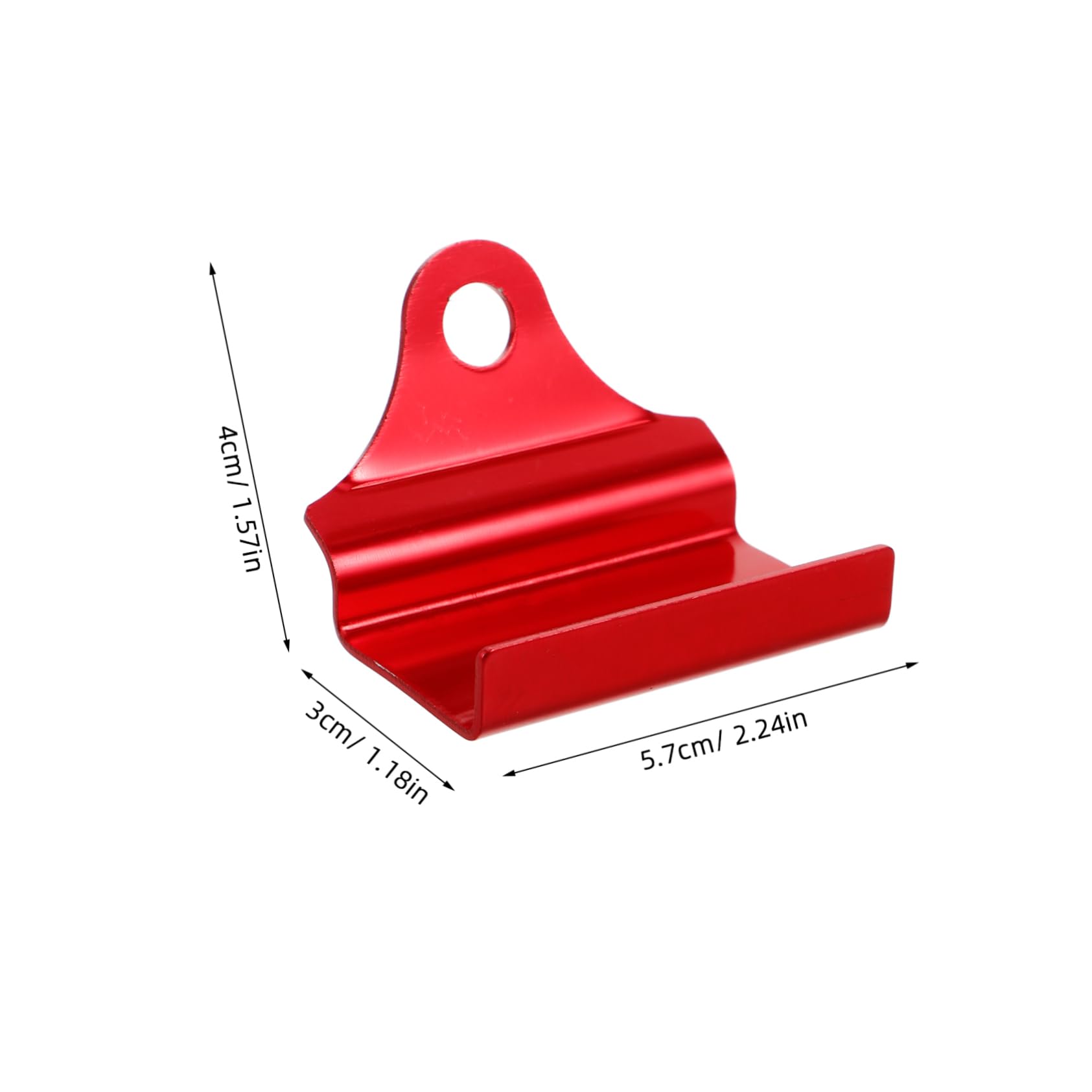 ULTECHNOVO Supporto Voltmetro Digitale Metallo Moto Staffa Montaggio Strumenti Termometro Protezione Serbatoio Manubrio Luci Modificata