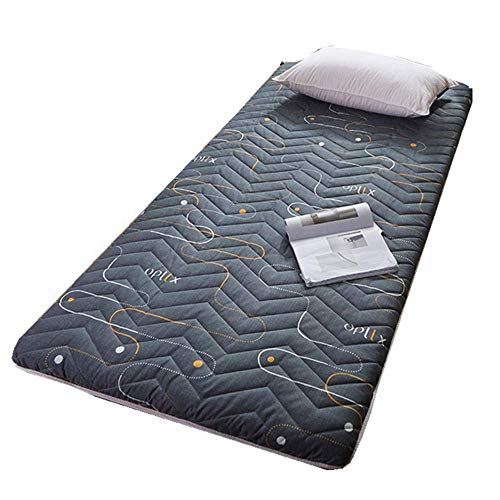Zixin Colapsable Espesado Tatami Antideslizante Solo colchón Doble colchón Mat Estudiante Litera Litera Mat, Transpirable y Resistente al Dormitorio Camping colchón Multifuncional, 120 * 200