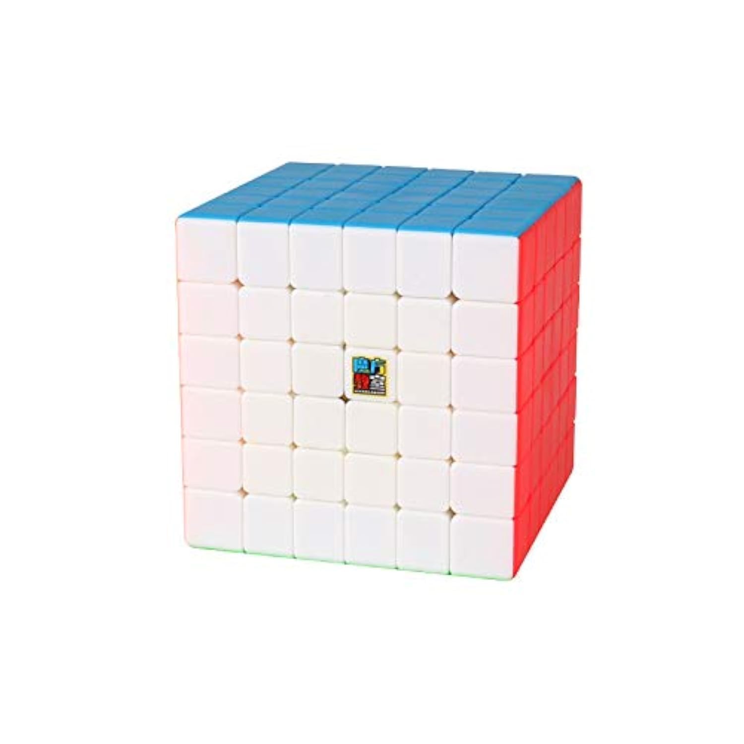 FunnyGoo MoYu Cubing Classroom Mofang jiaoshi Meilong 6 6x6 Six Layers magic puzzles cubes MFJS 6x6x6 cube with stand (Multicolour)