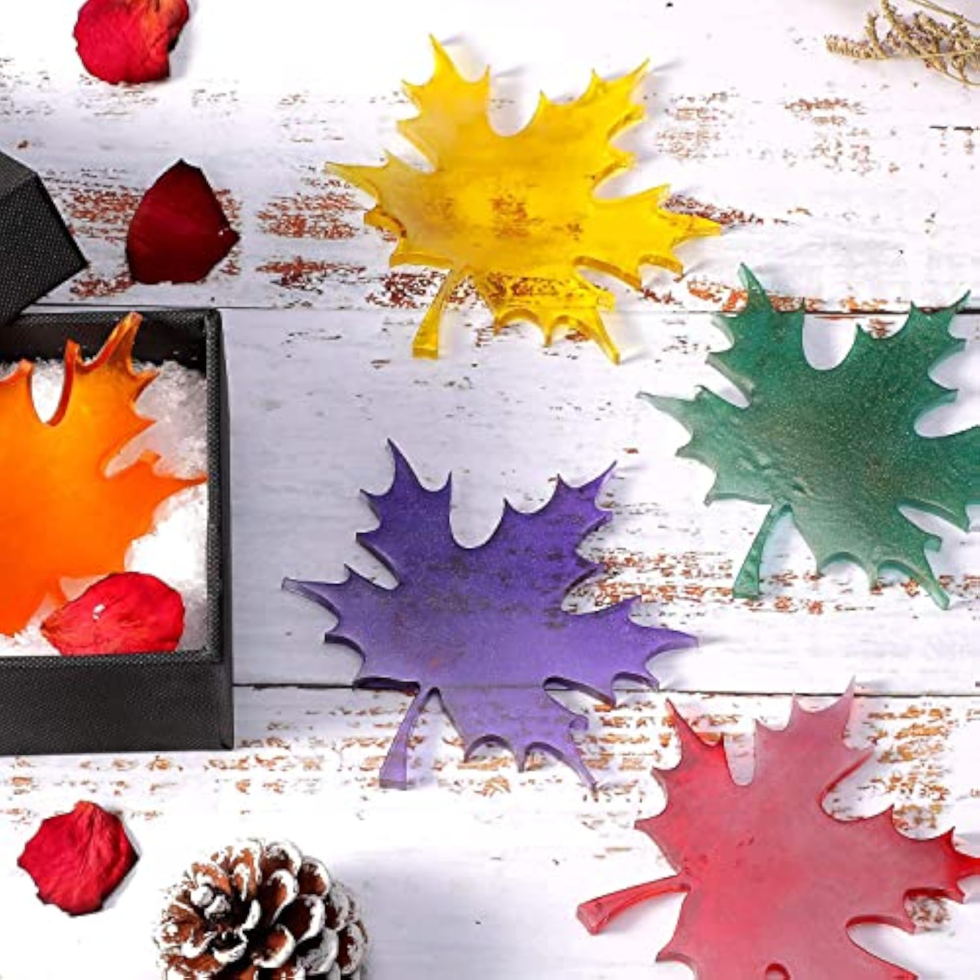 Maple Leaf Resin Art Mold for DIY Crafts