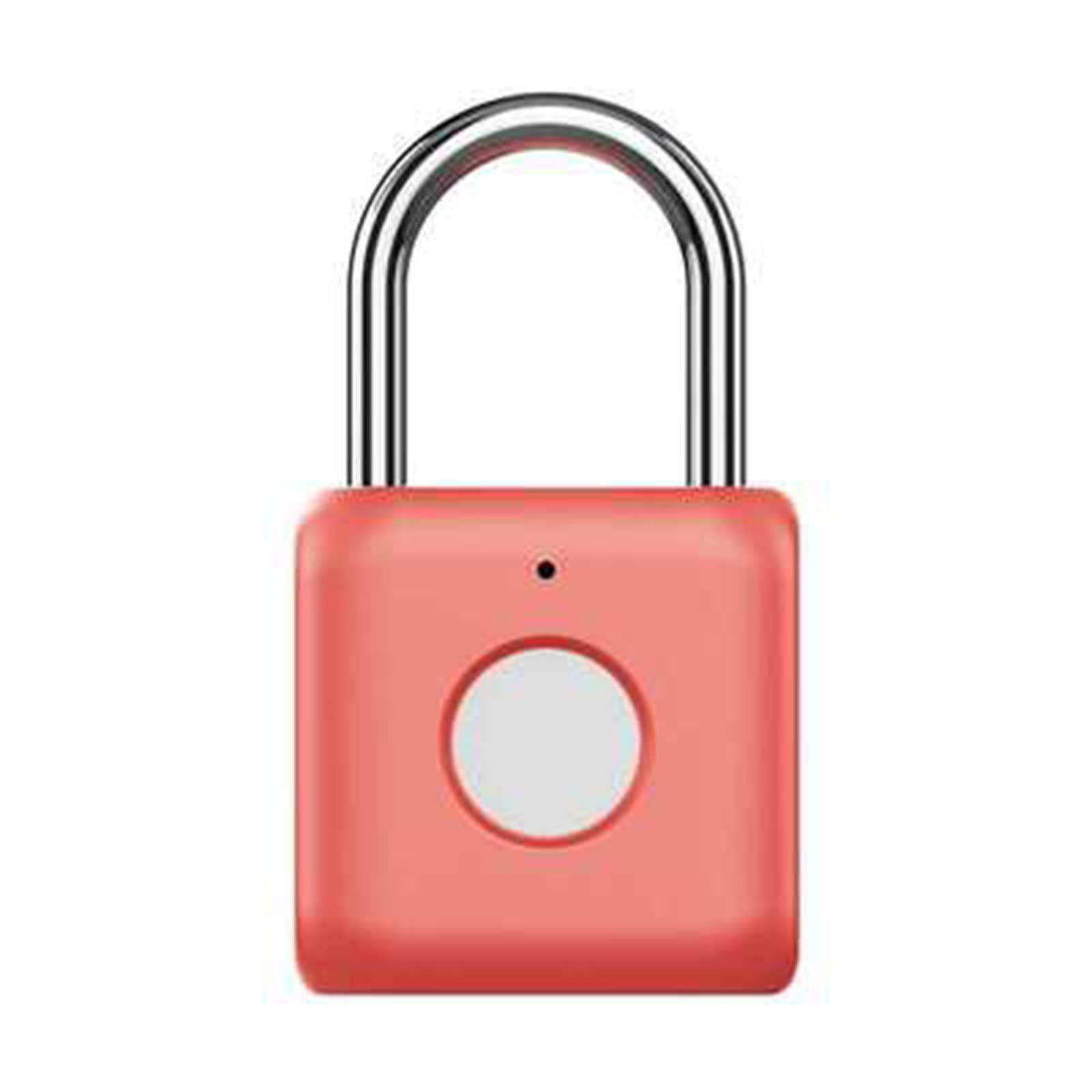 Candado inteligente con huella dactilar, USB, resistente al agua, candado electrónico con huella dactilar, funda de equipaje antirrobo para el hogar, seguridad recargable,Red