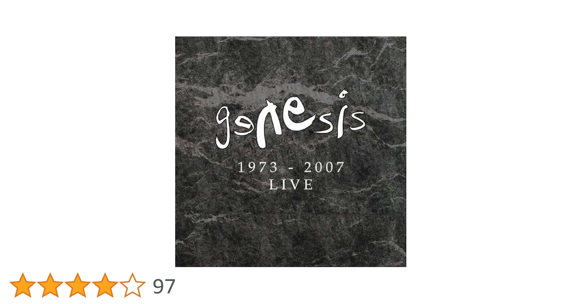 Live 1973-2007 : Genesis: Amazon.fr: CD et Vinyles}